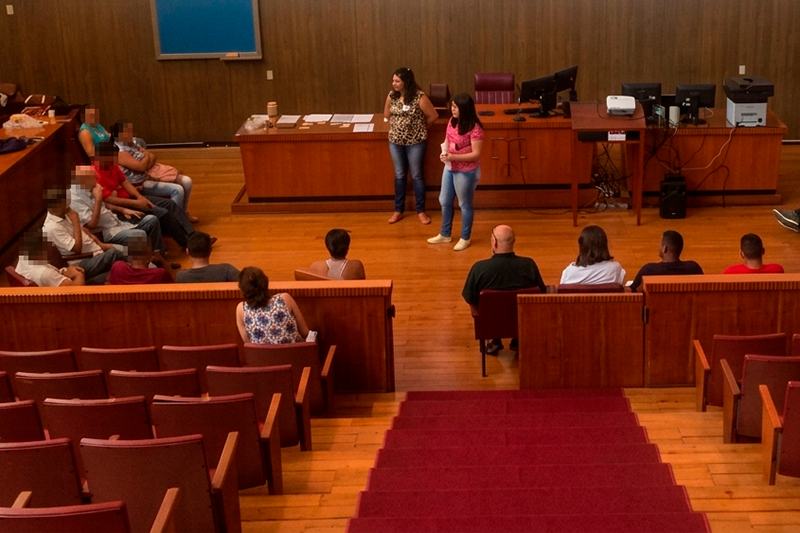 Abertura do quarto ciclo do "Semeando Sonhos" no f&oacute;rum de Limeira - Foto: arquivo A&ccedil;&atilde;o Pela Paz