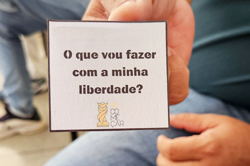 Papo de Recome&ccedil;o no Distrito Federal - Foto: equipe A&ccedil;&atilde;o Pela Paz