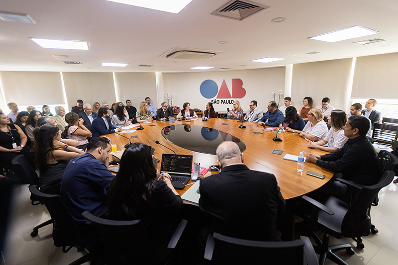 Reunião do SEMEAR em 29 de janeiro - Foto: Mateus Henrique Sales | OAB-SP