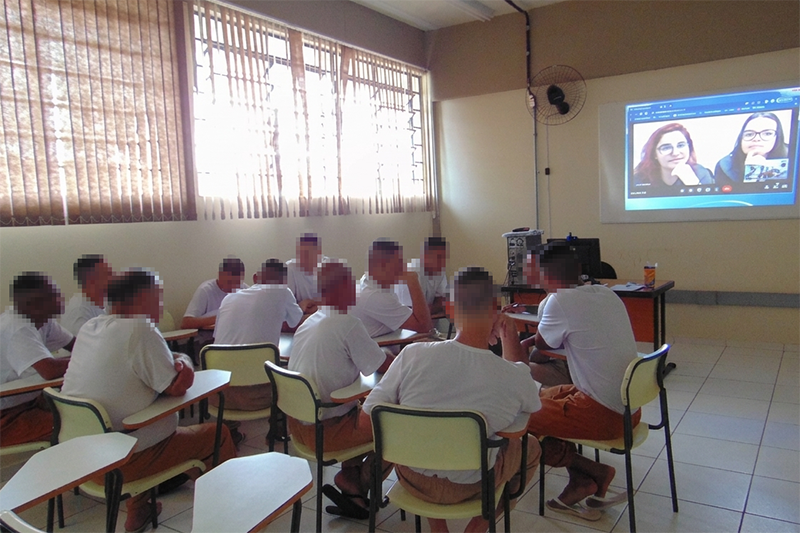 Projeto "Di&aacute;logos de Acolhimento" na Penitenci&aacute;ria de Piracicaba - Foto: SAP