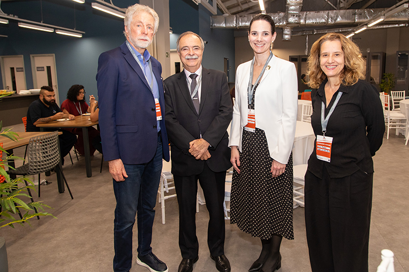 Jayme Garkinkel, Des. Luiz A. Cardoso, Lilian Berti e Ci&ccedil;a Castro - Foto: Edith Schmidt