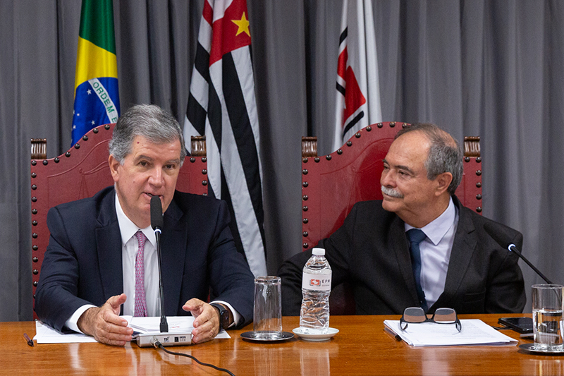 Desembargadores Francisco Loureiro e Luiz Cardoso - Foto: Comunica&ccedil;&atilde;o Social TJSP / Imprensa EPM