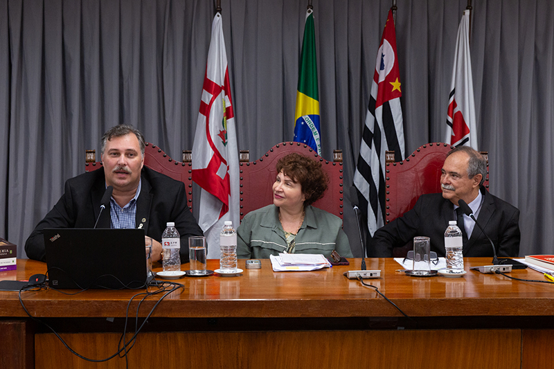 Eduardo Casarotto, Solange Senese e Dr. Cardoso - Foto: Comunica&ccedil;&atilde;o Social TJSP / Imprensa EPM