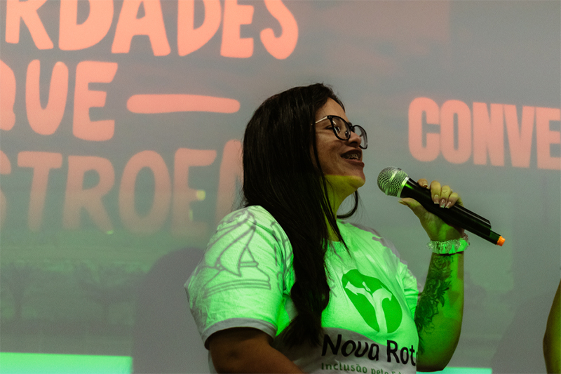 Patr&iacute;cia Rodrigues - Foto: Michel Mota | A&ccedil;&atilde;o Pela Paz