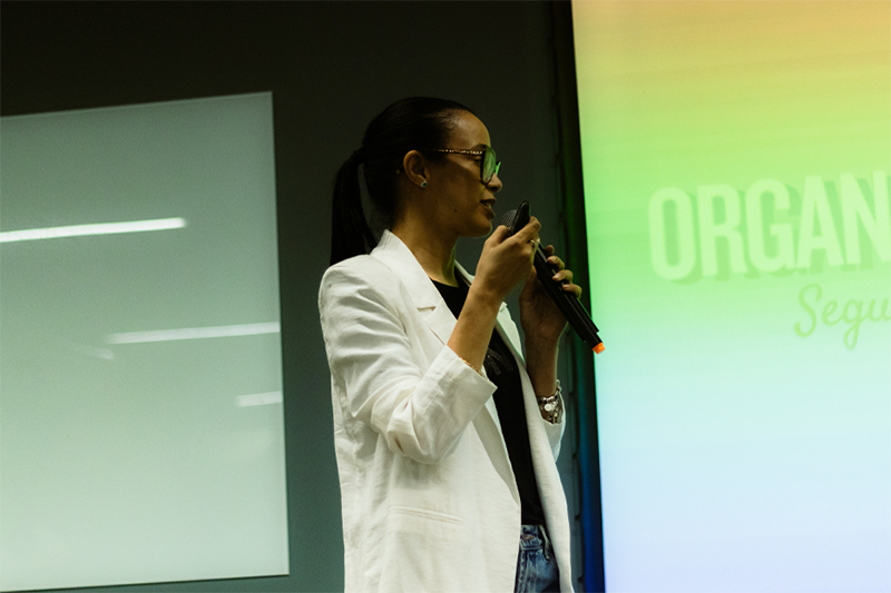 Denise Rodrigues - Foto: Michel Mota | A&ccedil;&atilde;o Pela Paz