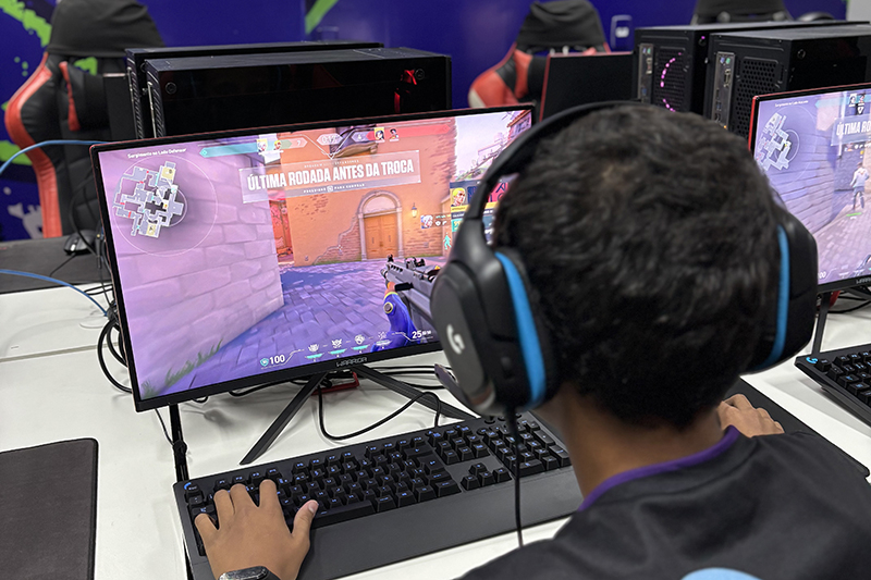 Visita ao AfroGames - Foto: Kaio Nunes - Ação Pela Paz