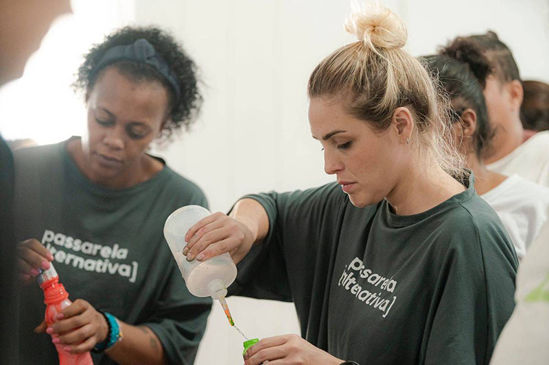Adriana C&aacute;ssia e Karen Brandoes - Foto: arquivo | Passarela Alternativa