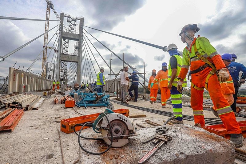 Obra com colaboradores do Pró-Egresso - Foto: divulgação Governo do Estado de São Paulo