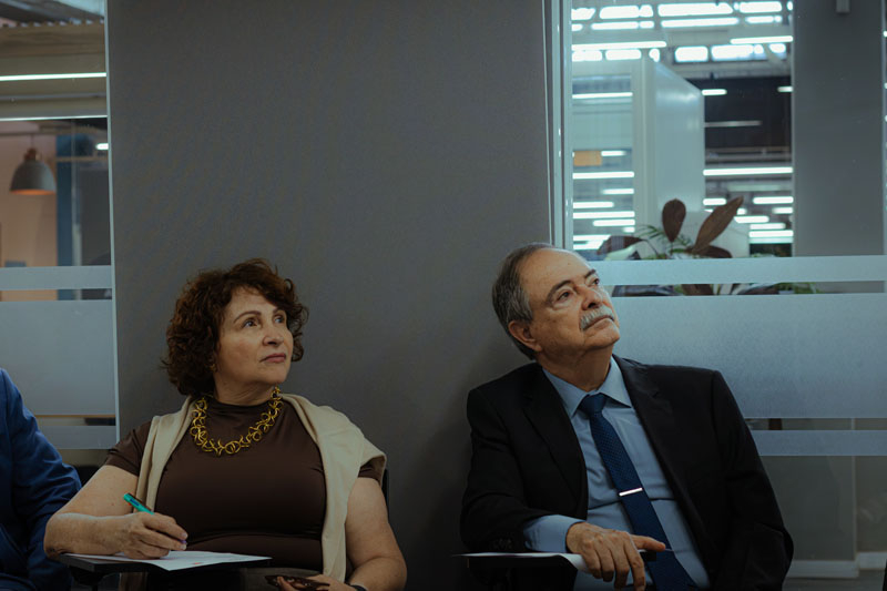 Solange Senese e desembargador Luiz Antonio Cardoso - Foto: Michel Mota | A&ccedil;&atilde;o Pela Paz