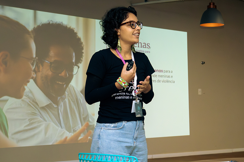 Jade Lopes do Instituto Serenas - Foto: Michel Mota | A&ccedil;&atilde;o Pela Paz