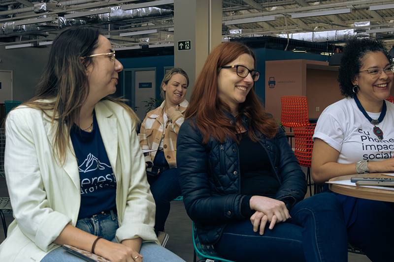 Marina Massagardi e Milena Peccin da Everest e Jungers - Foto: Michel Mota | A&ccedil;&atilde;o Pela Paz