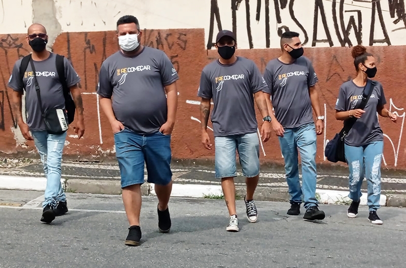 Equipe do Instituto Recomeçar - Foto: divulgação